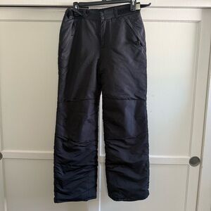 All in Motion Black Insulated Snow Pants, Kids Size Large